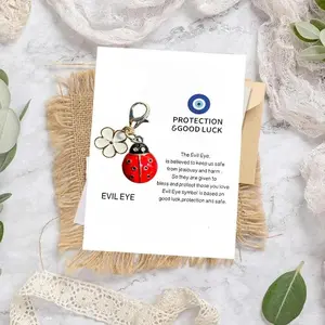 Cute Mini Chrysanthemum & Insect Keychains, 1-100pcs Set, Perfect Love Gifts for Students & Families, Ideal for Daily Use & Special Occasions