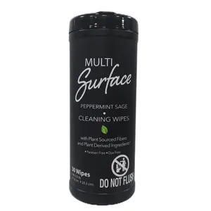 Peppermint Sage Multi-Surface Cleaning Wipes, 30-ct. Scented