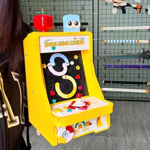 Snake Game Machine Building Blocks Set, Model Kit, DIY Kits, Rotatable Side, Premium Abs Material, Perfect Gift for Boys, Birthday/new Year/holiday/xmas