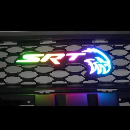 SRT Trackhawk LED Emblem/Badge for Front Grille