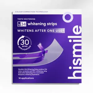 Purple Teeth Whitening Strips - 7/21 Whitening Sessions - Safe for Enamel - Non Sensitive Teeth Whitening - Peroxide-Free