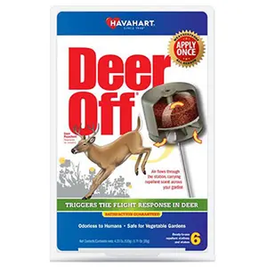Woodstream DO5600-6 Deer Off Deer Repellent Cup- 6 Count