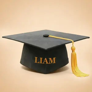 Personalized Graduation Cap with Embroidered Name – Custom Grad Hat Gift