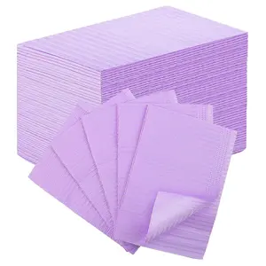 50pcs Disposable Nail Art Mats, Foldable Acrylic Practice Board, Three-Layer Waterproof Table Mat, Salon Manicure & Tattoo Cleaning Pad, Nail Care, Nail Art Kit