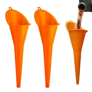 Motorcycle Long Neck Funnel, Portable Plastic Funnel, Car Anti-splash Long Nozzle Filling Tool, Car Accessories, Automotive Maintenance Tools