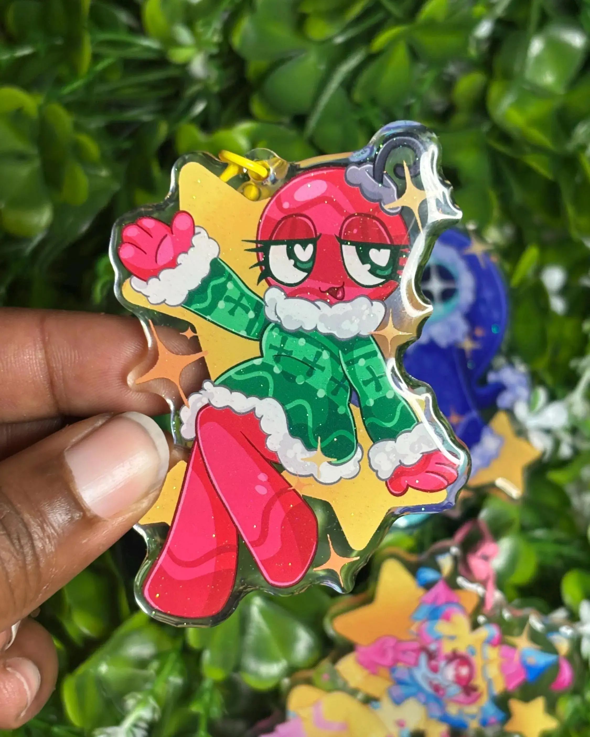 Dandy World Toon Keychain | Vee, Yatta, Astro, Bobbette | Dandy's