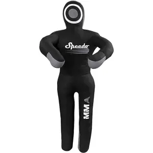 Grappling Dummy Brazilian JIU Jitsu BJJ Punching Bag for Self Defense Wrestling Judo Karate Boxing Throwing Standing Position - UNFILLED