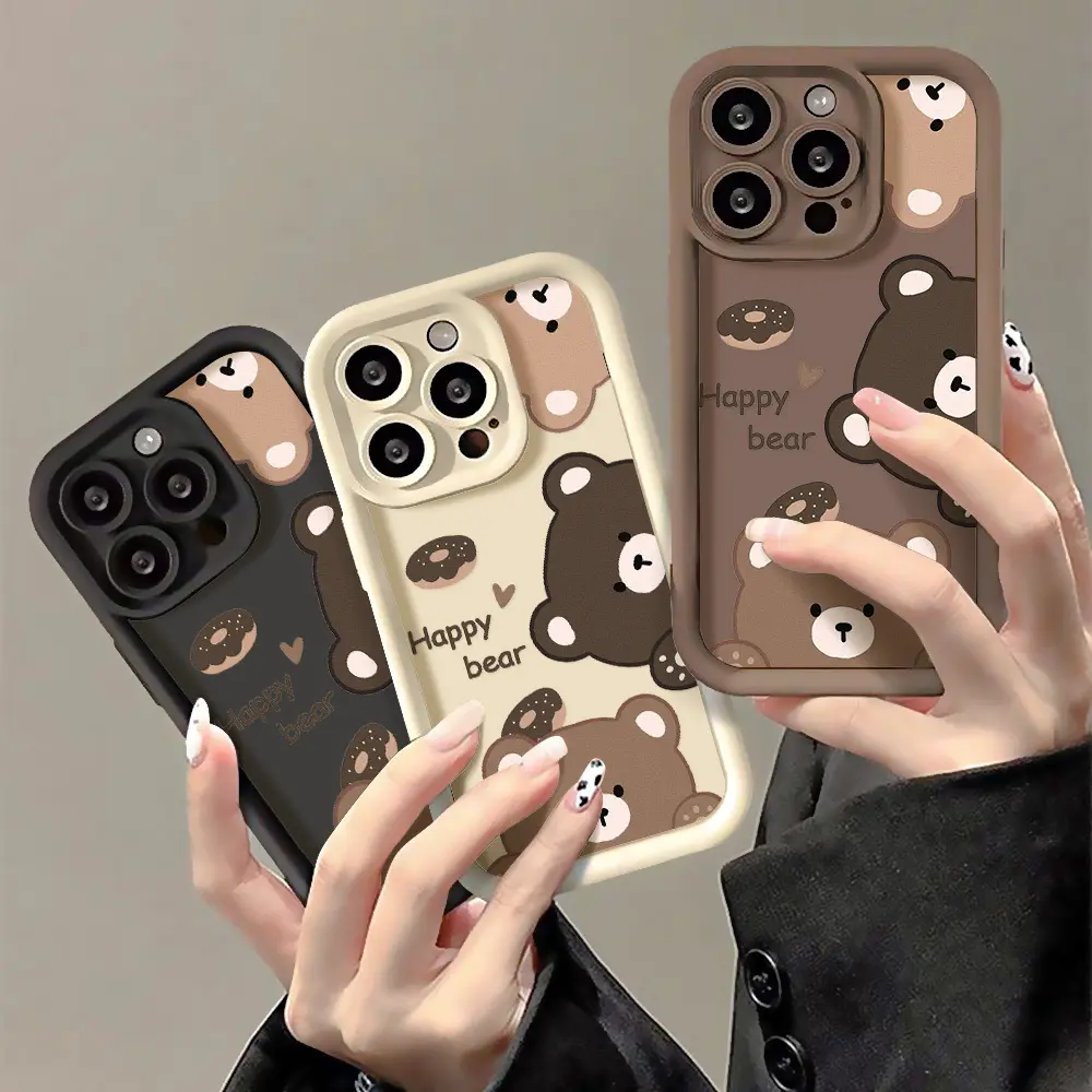 1PC Cute Small Animal Design Matte Bamboo TPU Cellphone Casing - 1-Piece Flexible Fit Accessory, High-Quality Multi-Model Protective Shell for iPhone 17,16,16E,15,14,13,13 Mini,12,12 Mini,11,X,XS,XS Max - Ideal Holiday Gift Phone Accessory