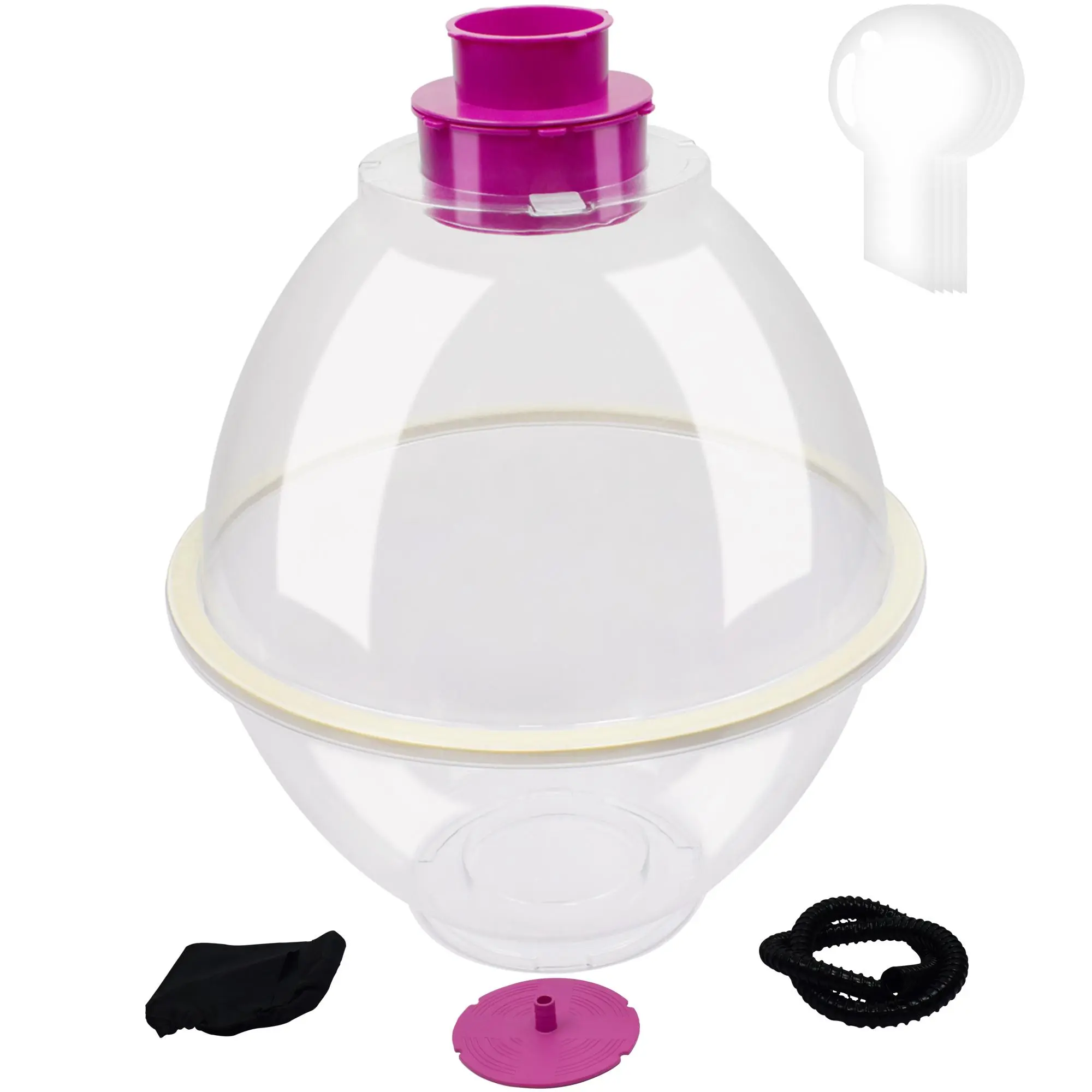Cherish XT Polycarbonate Balloon Stuffing Machine Kit - Home & Festive Party Supplies with Filling Pump for Birthday Decor, DIY Flower Filling, Celebration, Wedding Custom Design Decor