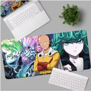 [Sale off up to 65%][Free Ship] New HD Printing Anime ONE PUNCH-MAN 3 Mouse Pad Kawaii Gaming Accessories Xxl Keyboard PC Gamer Computer Desk Mat Large Mousepad (8)