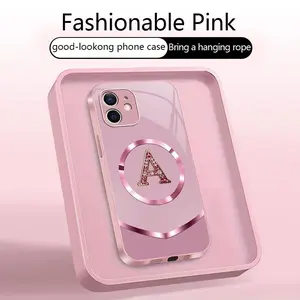Suitable for [iPhone 11 Pro] high-end MagSafe phone case，Features a magnetic attachment function, premium design that is both practical and affordable—choose from all 26 letters.YM99