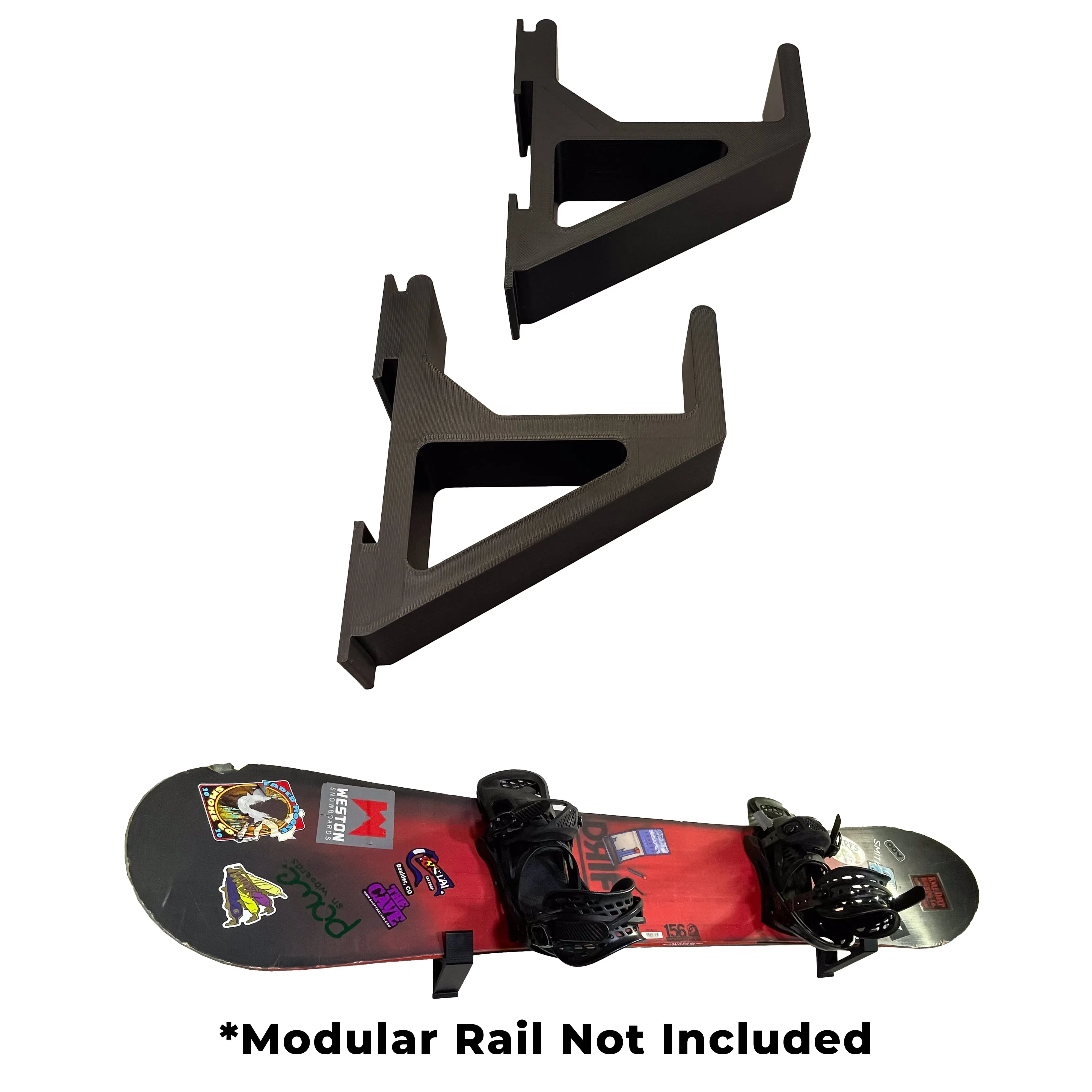 Snowboard Holder Attachment for Modular Storage System