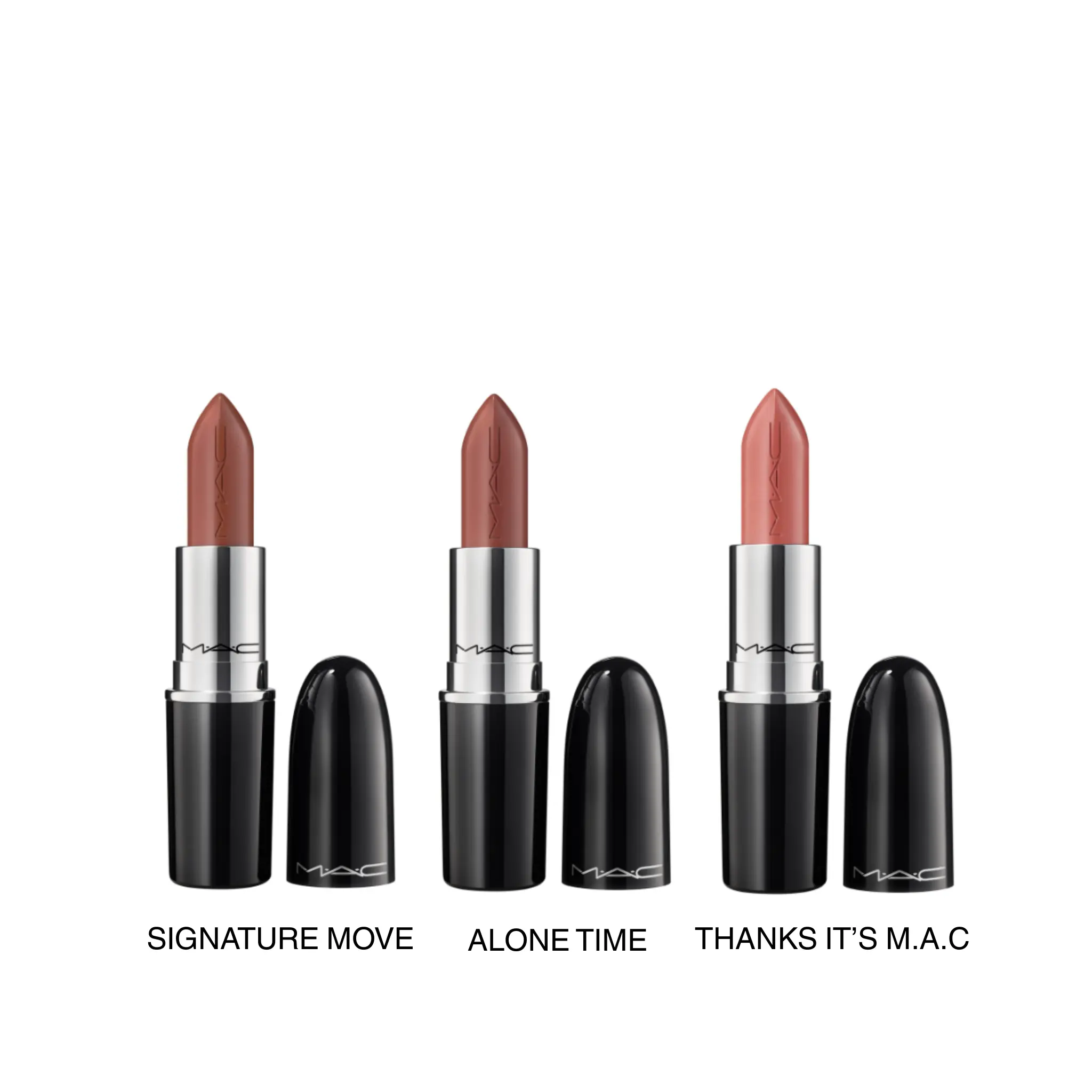 Lustreglass Nudes Trio