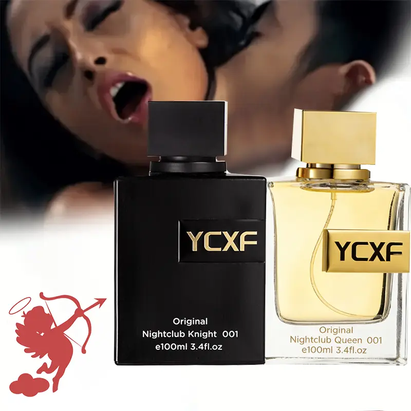 Couple Perfume Set, Night Knight Men Woody Cologne & Night Queen Women Fragrance 100ml(3.4 FL OZ), Long Lasting Luxury Matching Scent For Daily Wear Dating Party, Ideal Valentine Anniversary Birthday Gift For Husband Wife Boyfriend Girlfriend