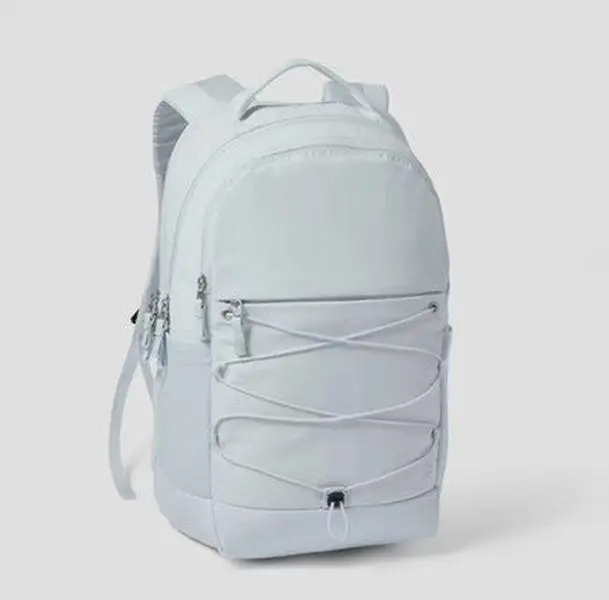 Unisex Sporty Backpack for School & Travel, 19-Inch Water-Resistant Bag with 17-Inch Laptop Pocket and Multiple Zippered Pockets