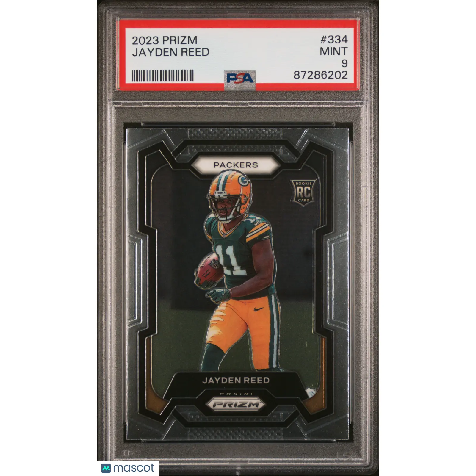 2023 PANINI PRIZM #334 JAYDEN REED ROOKIE RC PSA 9