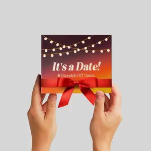 - 40 Romantic Scratch Off Date Night Cards for Couples valentine Perfect for Valentine's Day