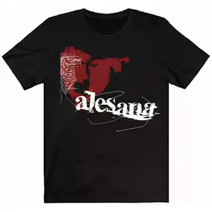 Vtg Alesana Band Short Sleeve Cotton Black All Size Unisex Shirt