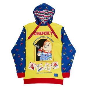 Chucky Good Guys Color Block Unisex Hoodie