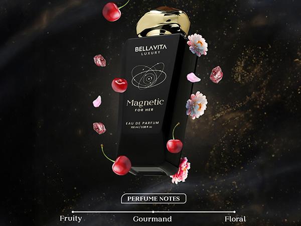 Magnetic Love Duo by Bellavita Luxury | Perfume Combo Gift Set | Power Couple Collection 2×100 ml | Long Lasting Perfumes for Men & Women | Magnetic Him & Magnetic Her | Vegan & Cruelty Free Eau De Parfum