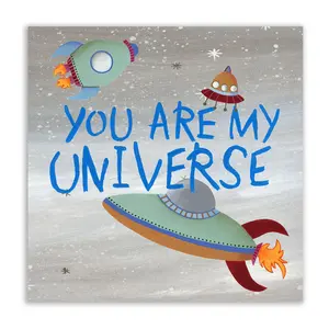 Courtside Market Future Space Explorer III 16"x 16" Canvas