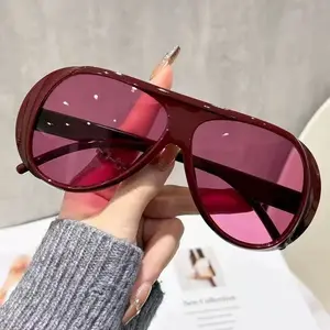 Trendy Aviator Sunglasses for Women Men, Retro Sunglasses, Oversized glasses UV400