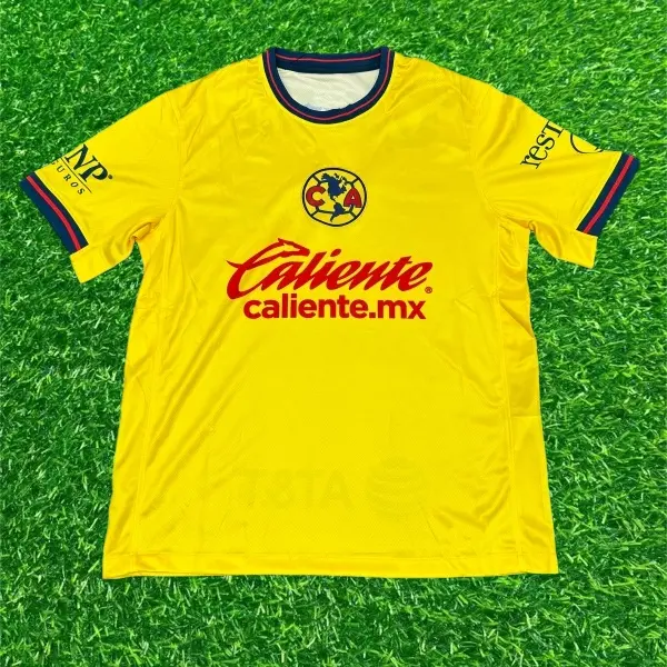 2425 Yellow Short Sleeve Soccer Jerseys