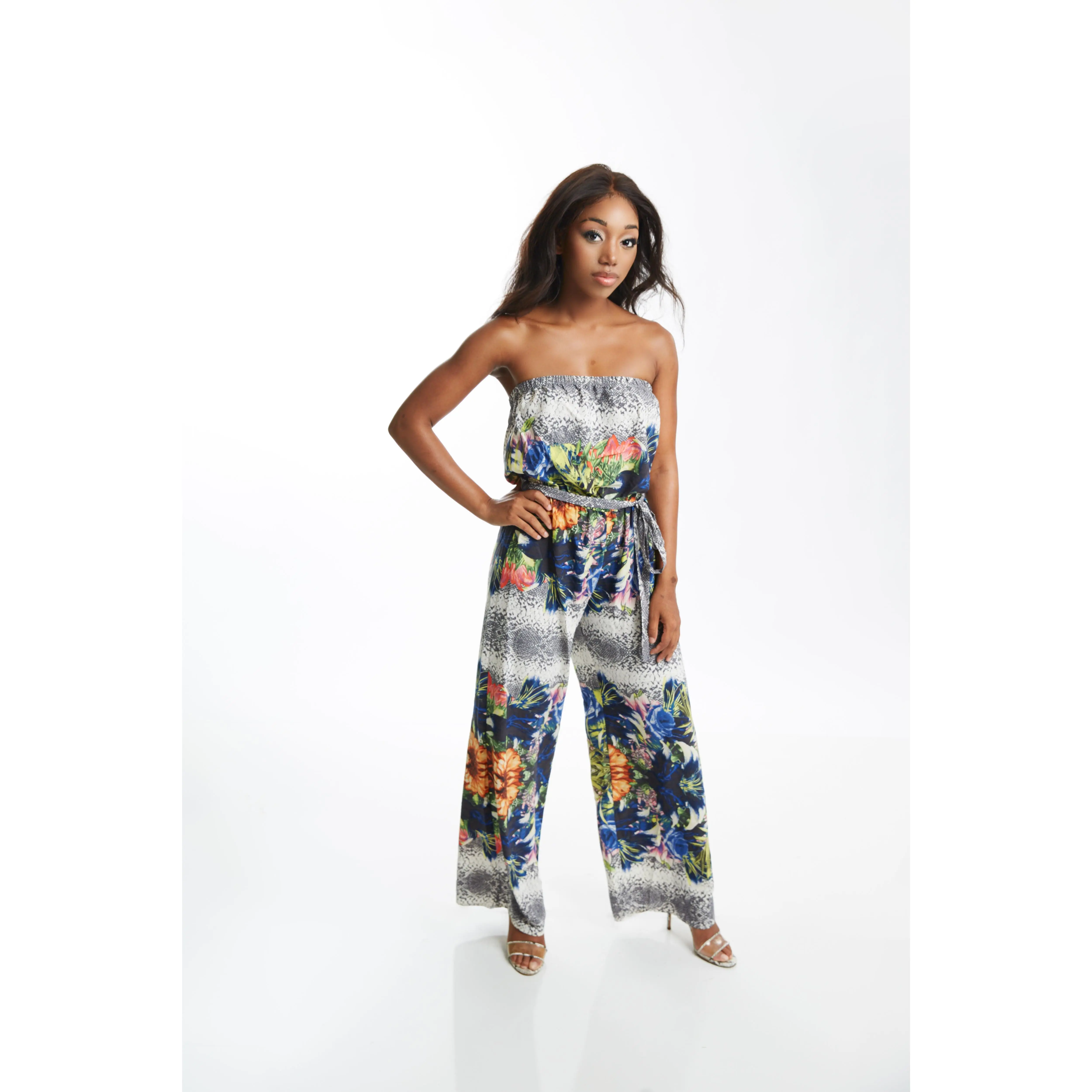 TROPICAL MIX JUMPSUIT