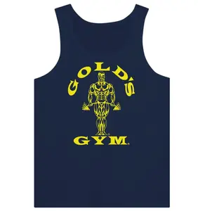 Gold's Gym Logo Tank Top | Workout Tank | Gym Apparel | Fitness Shirt | Bodybuilding Tank | Activewear | Gift for Gym Enthusiasts