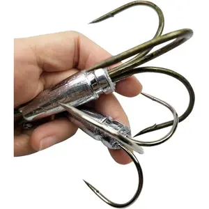 Snagging Hooks Snagging Weighted Treble Hooks 2pcs/Pack Fishing Hooks 5 Sizes 0.7oz 1.1oz 1.6oz 2.1oz 2.8oz