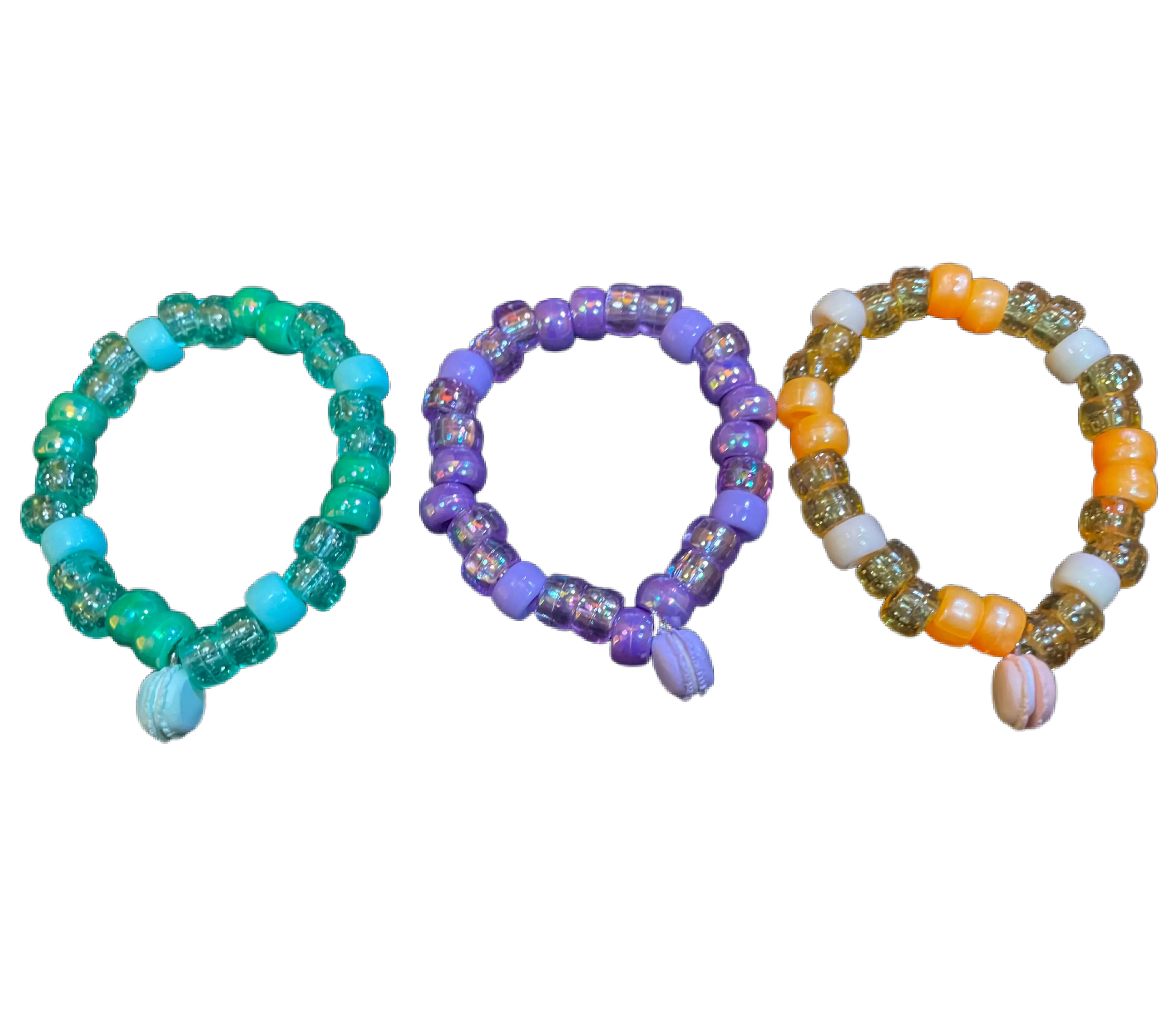 Kandi Macaron Bracelet Collection Singles