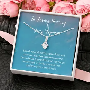 Petit Ribbon, In Loving Memory Of Your Stepmom, Memorial Gifts For Loss Of A Stepmother Gift, Stepmother Condolence Gift, Stepmom Grief Gift