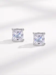 Unisex Zircon Claw Clip Earrings No Piercing Magnetic Street Hip-Hop Luxury Versatile Personalized Ear Jewelry, Non Piercing Jewelry, 1 Pair (2 Pieces)