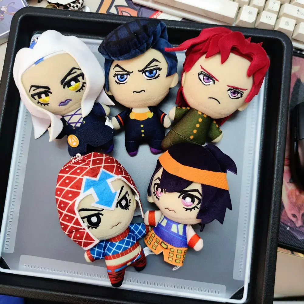JOJO's Bizarre Adventure Plush Doll Bruno Bucciarati Jotaro Kujo Anime Stuffed Toy Gift Fashion Accessories