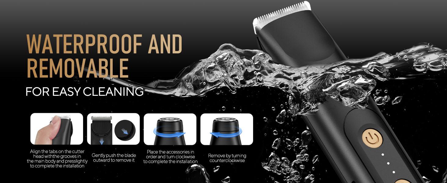 Akunbem Electric Groin Hair Trimmer for Men,Nose Hair Trimmer, Dual Heads Waterproof Ball Pubic Shaver for Male and Female,Replaceable Ceramic Blade Heads, Wet/Dry Body Razor,Husband Gift for Birthday and Halloween & Christmas Comfort Akunbem Electric Groin Hair Trimmer for Men,Nose Hair Trimmer, Dual Heads Waterproof Ball Pubic Shaver for Male and Female,Replaceable Ceramic Blade Heads, Wet/Dry Body Razor,Husband Gift for Birthday and Halloween & Christmas Comfort