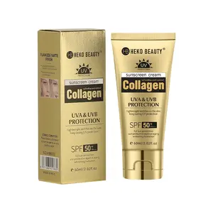 60ML Lightweight Natural Sunscreen SPF Protection, High Efficiency UV Blocker, Quick Drying & Waterproof Formula for Face & Body Care