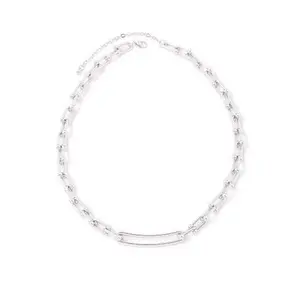 ON SALE-Silver Chunky Chain Necklace