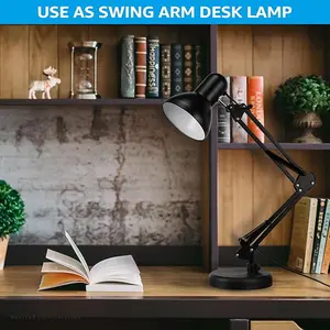 Desk Lamp LED Reading light Dimmable USB Small Clamp Lamp with 3 Color Modes 3Brightness, Adjustable Flexible Gooseneck Table Light for Bed Headboard, Nail, Home Office,Computer