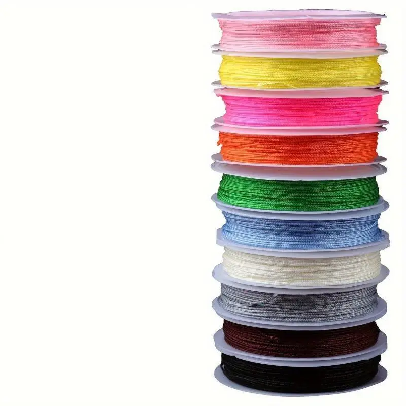 Rope Set - Chinese knot thread used in jewelry making, for stringing beads on bracelets, necklaces, and anklets, Diy Jewelry Making, Beading Making