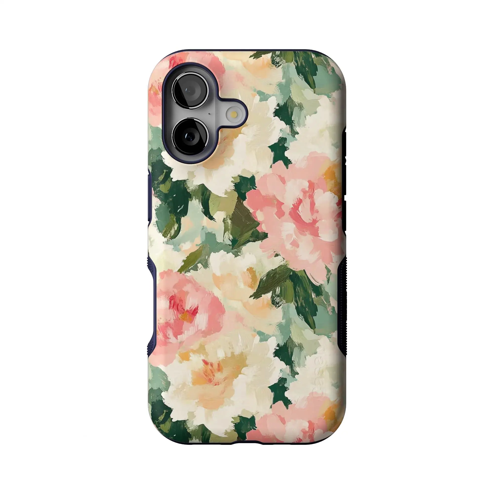 Casely iPhone 17 Case | The Garden Room | Painted Petals | Bold Protective Design | Compatible with MagSafe