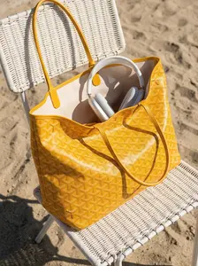 Pre-owned Goyard Canvas Shoulder Bags Saint Tote Small