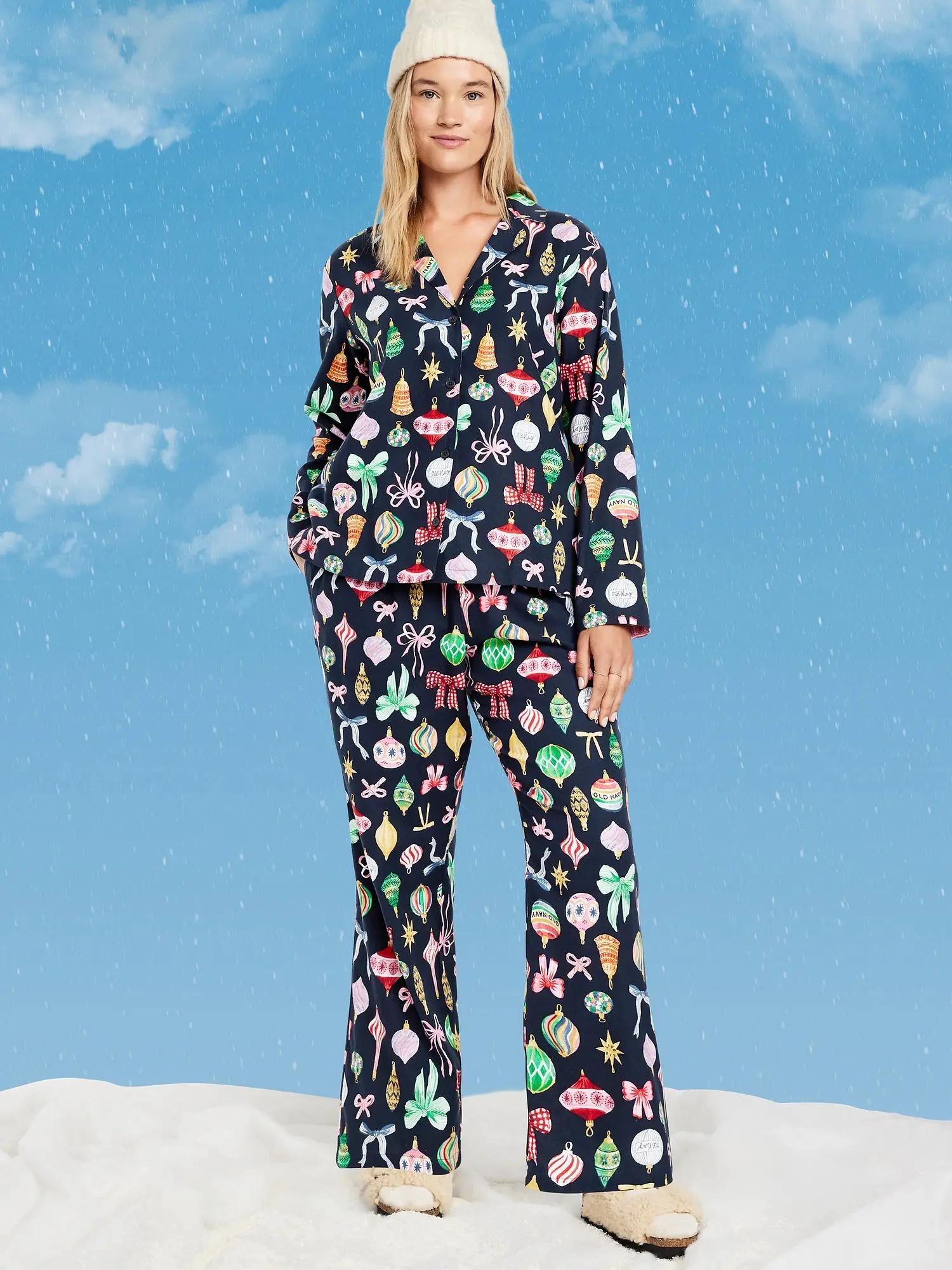 Old Navy Women's Printed Flannel Pajama Pant Set for Women Old Navy Women's Printed Flannel Pajama Pant Set for Women