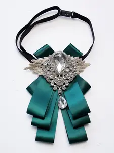 Elegant Satin Bow Tie Adjustable Necktie for Weddings, Evening Parties, Ballroom Dresses, Stylish Accessory for Special Occasions