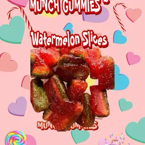 Munch Gummies ~ Sour Watermelon Slices