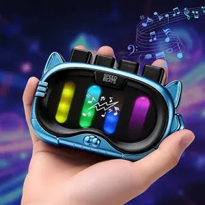 Rhythm Master Music Toy, Multi-Instrument Mode, Percussion Musical Instruments, Percussion Light Drums, Sound Light Interactive Educational Toy, Parent-Child Interaction Gift, Suitable for 3+
