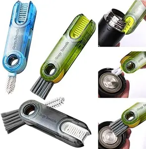 3-in-1 Bottle Gap Cleaner Brush, 3-Pack Cup & Crevice Cleaning Tools for Home & Kitchen
