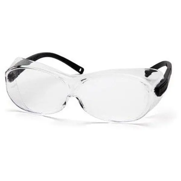 Pyramex OTS XL Over-The-Glass Safety Glasses with Large Clear Lens