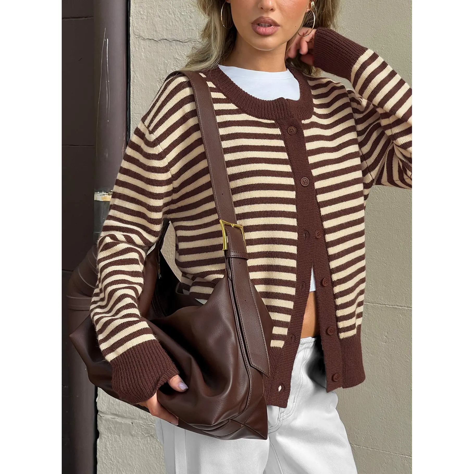 Varney Shoulder Bag Brown
