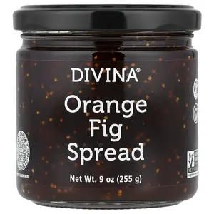 Divina Orange Fig Spread, 9 oz (255 g)