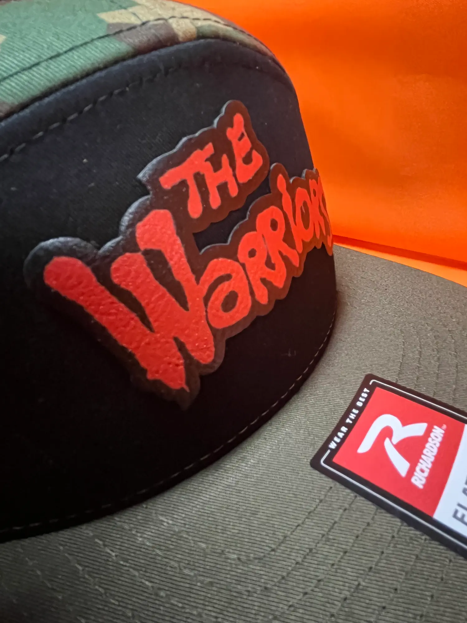 The Warriors richardson camo hat